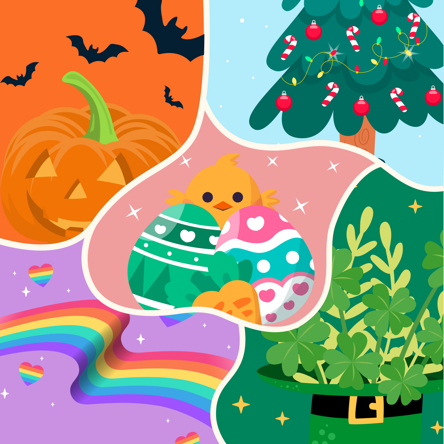 MunSeasons 🎃🎄🌈🐣☘️